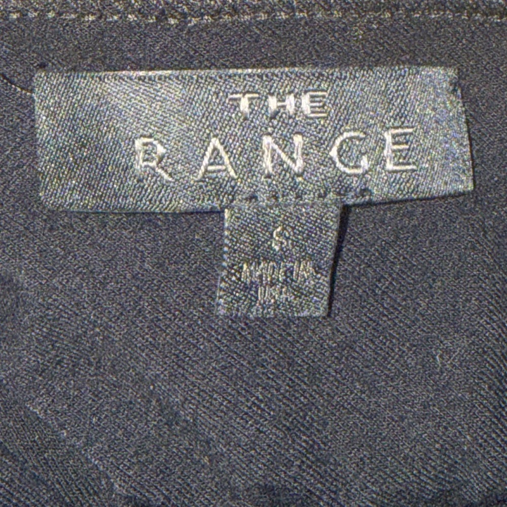 The Range Alloy Rib One-Shoulder Tie Tank – Black | Size Small - Picture 3 of 3